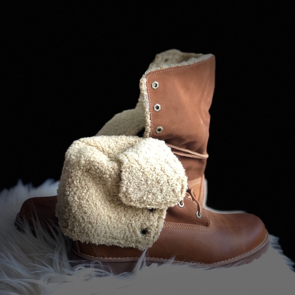 Brown Leather Timberland Boot